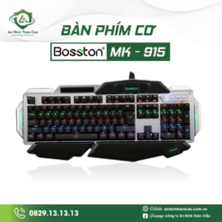 Bàn phím cơ Bosston MK915 Led/Hotswap 8 BAN PHIM CO BOSSTON MK915 1