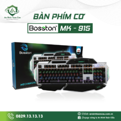 Bàn phím cơ Bosston MK915 Led/Hotswap 6 BAN PHIM CO BOSSTON MK915 3
