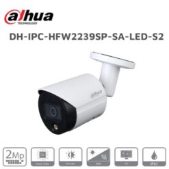 Camera IP Full-Color 2MP DAHUA DH-IPC-HFW2239SP-SA-LED-S2 6 DH IPC HFW2239SP SA LED S2 1