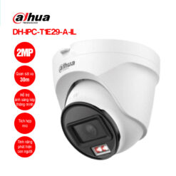 camera ip 2mp dome dahua dh ipc t1e29 a il