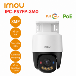 Camera PoE PT 3MP Full Color ngoài trời IPC-PS7FP-3M0 8 G2R