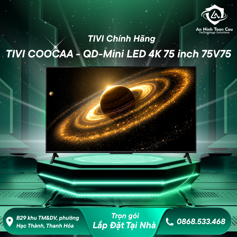 QD Mini LED 4K 75 inch 75V75 1
